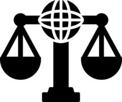 International Law Vector Icon