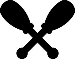 Oars Vector Icon