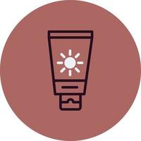 Sunscreen Vector Icon