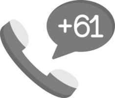 Christmas Island Dial code Vector Icon