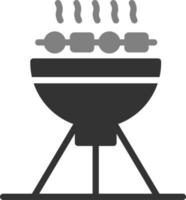 icono de vector de barbacoa