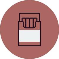 Cigarette Box Vector Icon