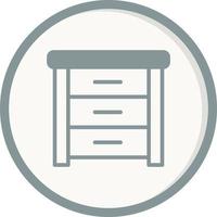 Side Table Vector Icon