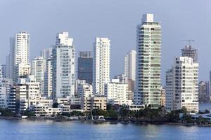 Cartagena City White Residential Skyline photo