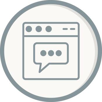 icono de vector de navegador web