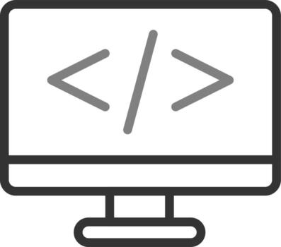 Coding Vector Icon