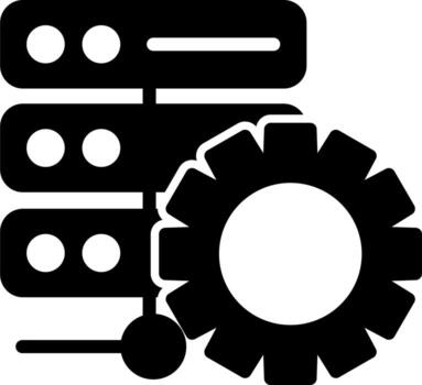 Database Managment Vector Icon
