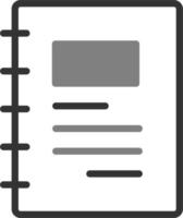 Notepad Vector Icon