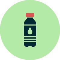 icono de vector de botella de agua