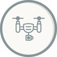 icono de vector de dron