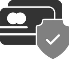 Card protection Vector Icon