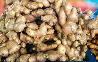 Pile of Fresh Ginger photo