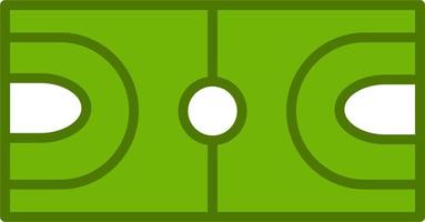 Basketball Court Icon vector