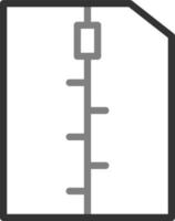 Simple File icon vector