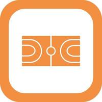 Basketball Court Icon vector