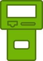 Cash Kiosk Icon vector