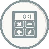Calculator isolated icon vector