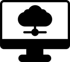 Cloud Computing Vector Icon