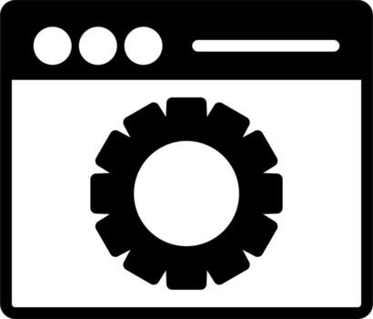 icono de vector de optimización web