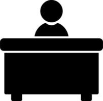 Desk Vector Icon