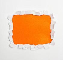 Torn paper with Space photo