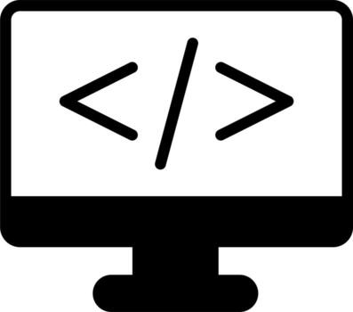 Coding Vector Icon
