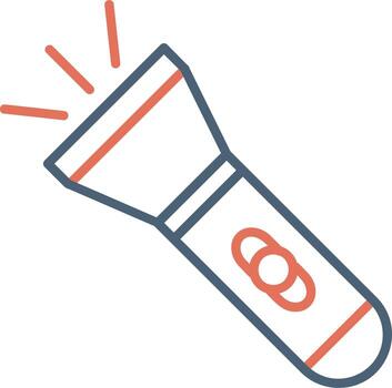 icono de vector de linterna