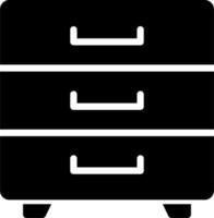 Drawer Vector Icon