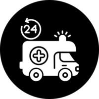 Ambulance Vector Icon