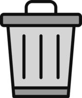 Trash Vector Icon