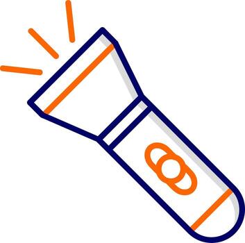 Flashlight Vector Icon