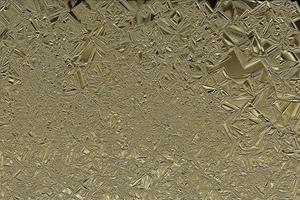 Gold Crumpled Aluminum Foil Texture Background photo
