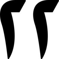 Arábica número veinte dos vector icono