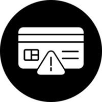 Payment Warning Vector Icon