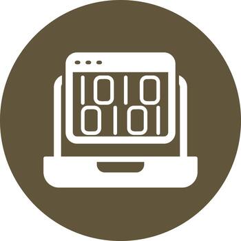 icono de vector de programación