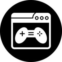 Browser Games Vector Icon