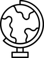 icono de vector de globo