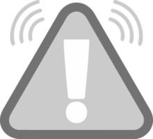 icono de vector de alerta