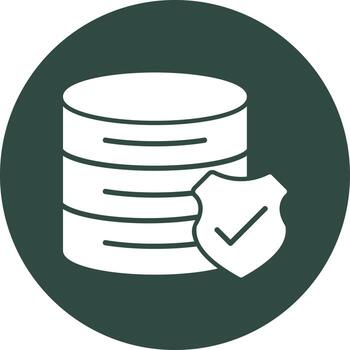 icono de vector de base de datos