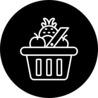 Shopping Basket Vector Icon