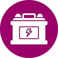 Car Battery Vector Icon