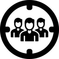 Focus Group Vector Icon