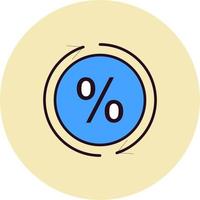 Percentage Vector Icon