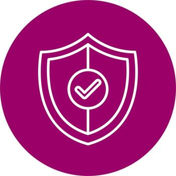 fiabilidad vector icono