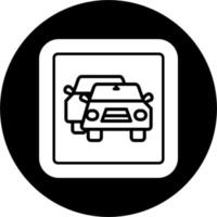 Traffic accident Vector Icon