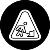 Road Work Vector Icon