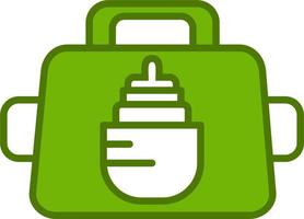 Baby bag Vector Icon