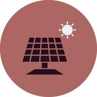 Solar panel Vector Icon