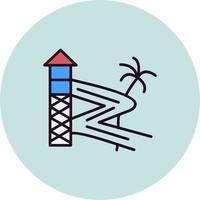 Water slide Vector Icon