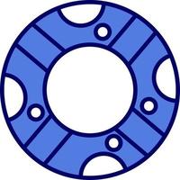 Rubber ring Vector Icon